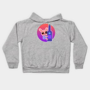 Some Bunny Needs Vodka Kids Hoodie